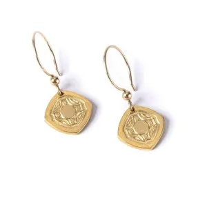 Art Deco Cufflink IV Earrings