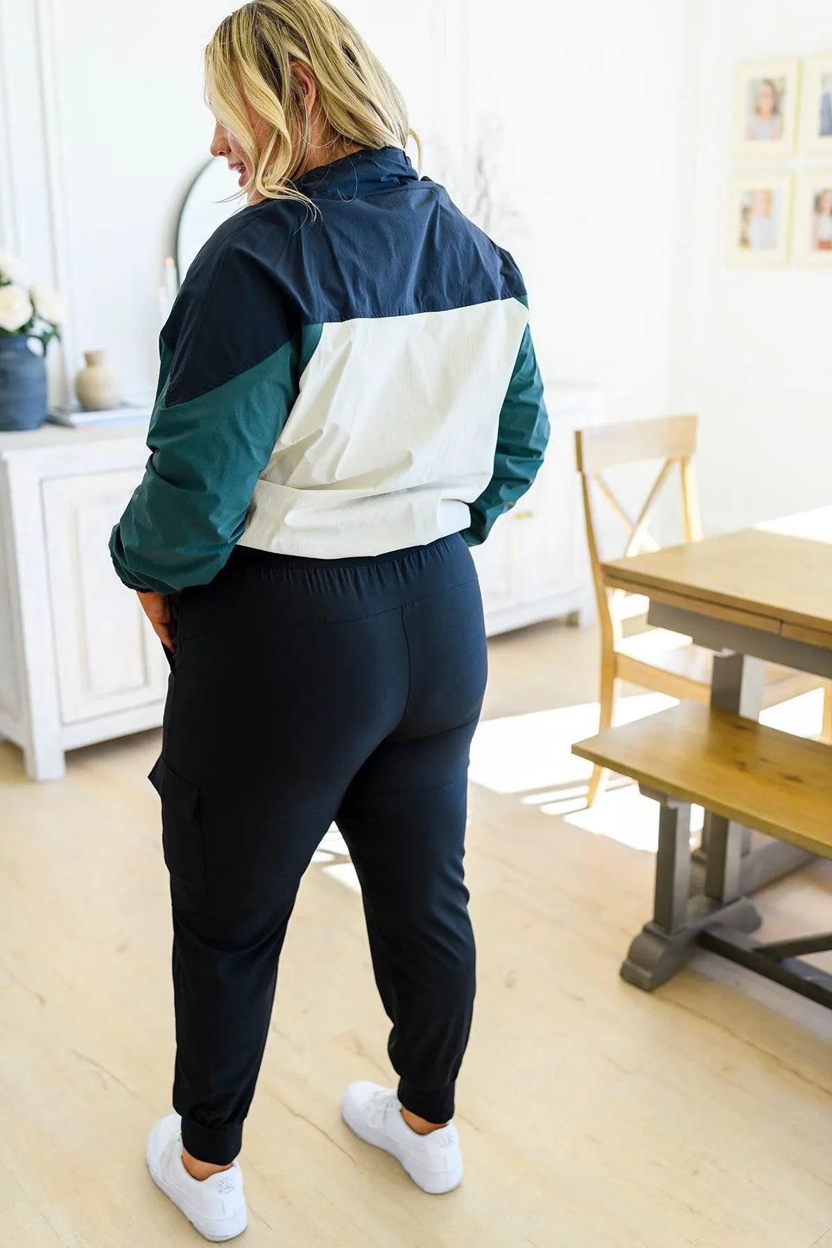 Hazel Blues® | Dash Color Block 1/4 Zip Pullover