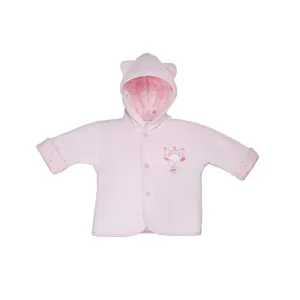 Pink Tiny Bear Velour Jacket