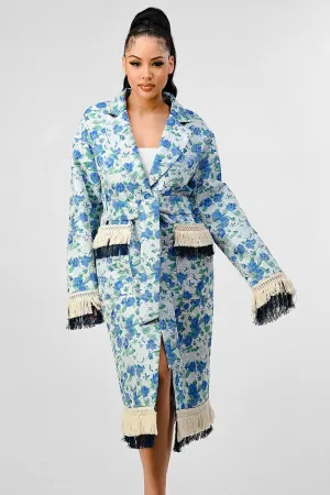 QUALITY FULLY LINED DEATILED OVER COAT