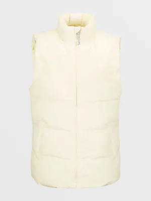 Stone Castine Puff Vest - MOONBEAM