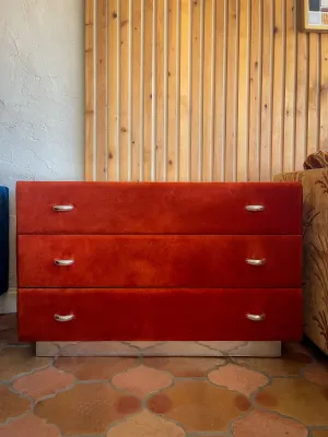 Verardo Vintage Suede Dresser