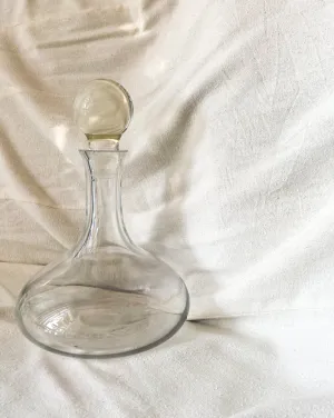 Vintage Glass Decanter
